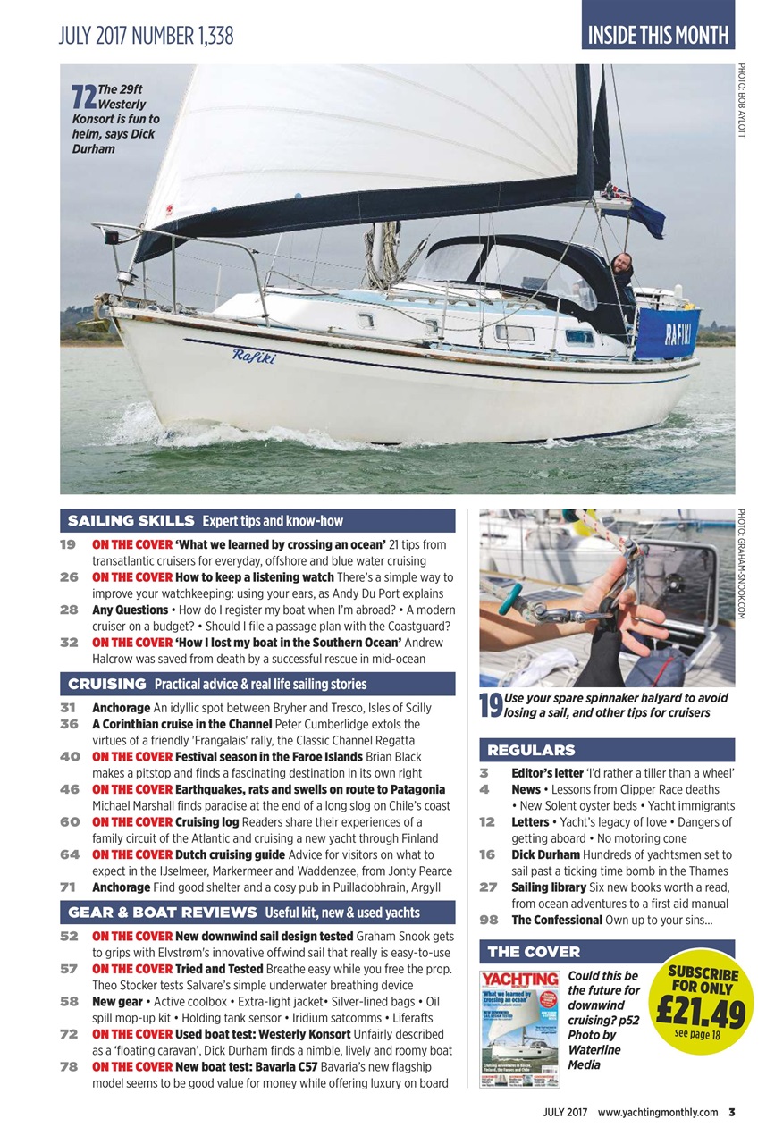 Yachting Monthly Preview Pages