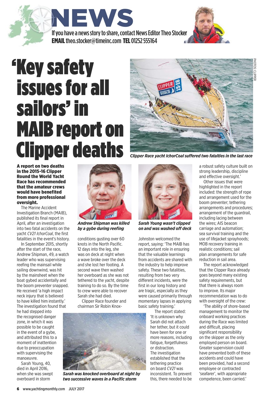 Yachting Monthly Preview Pages