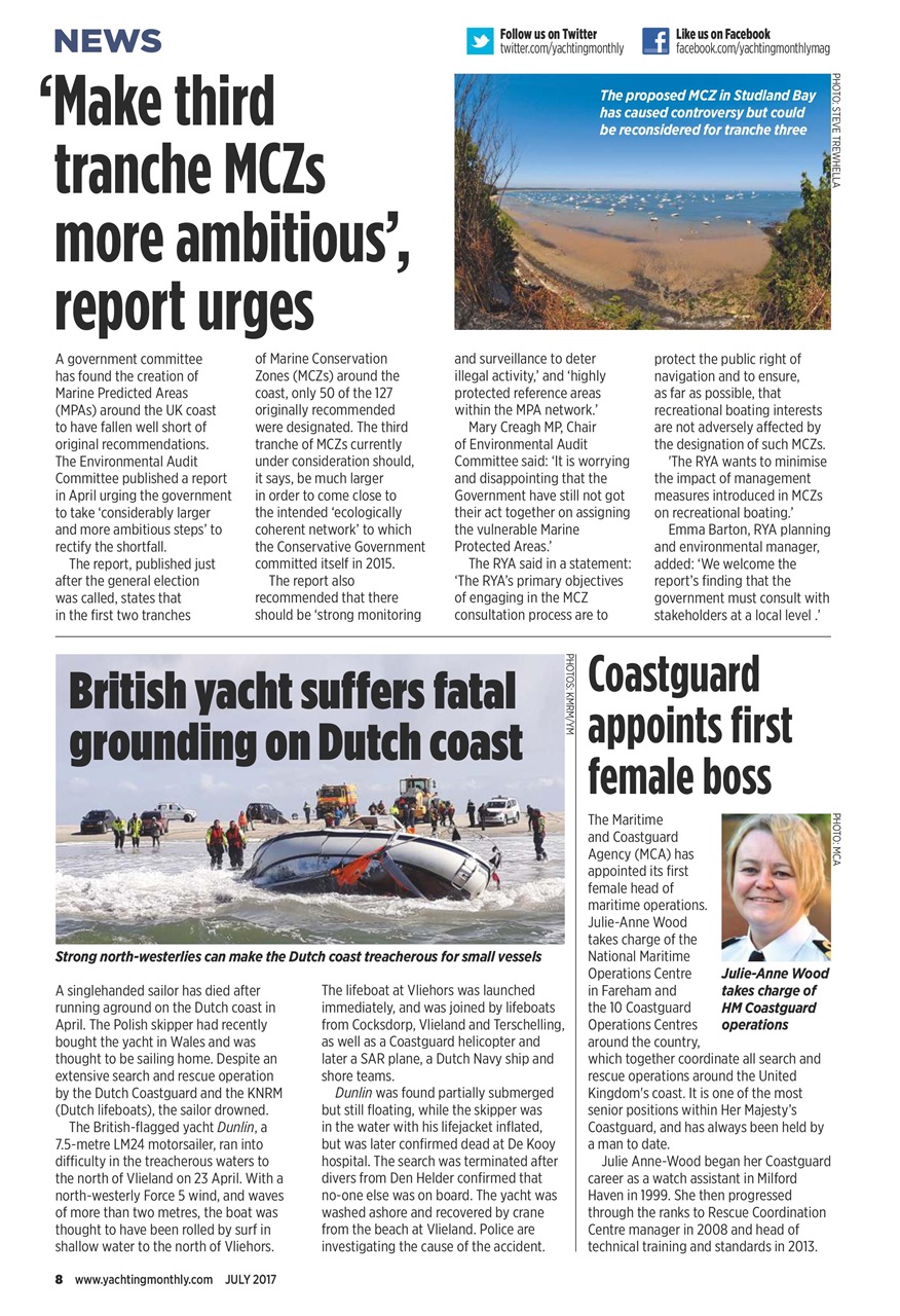Yachting Monthly Preview Pages