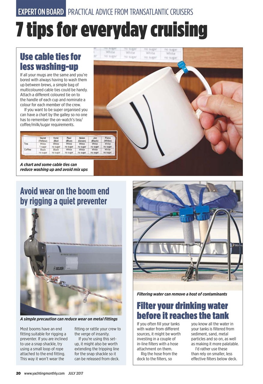 Yachting Monthly Preview Pages