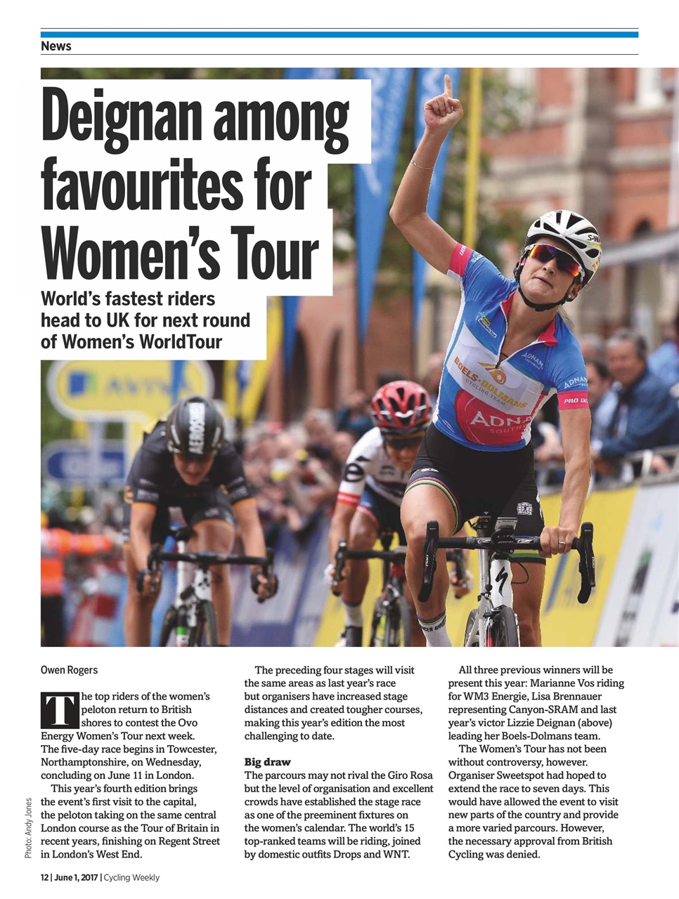Cycling Weekly Preview Pages