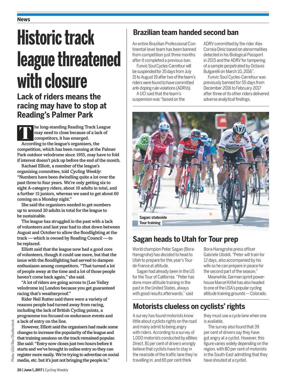 Cycling Weekly Preview Pages