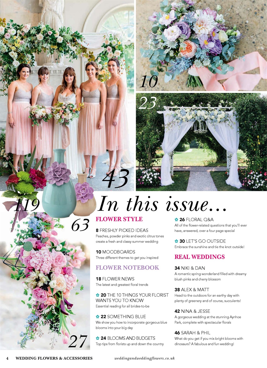 Wedding Flowers Magazine Preview Pages