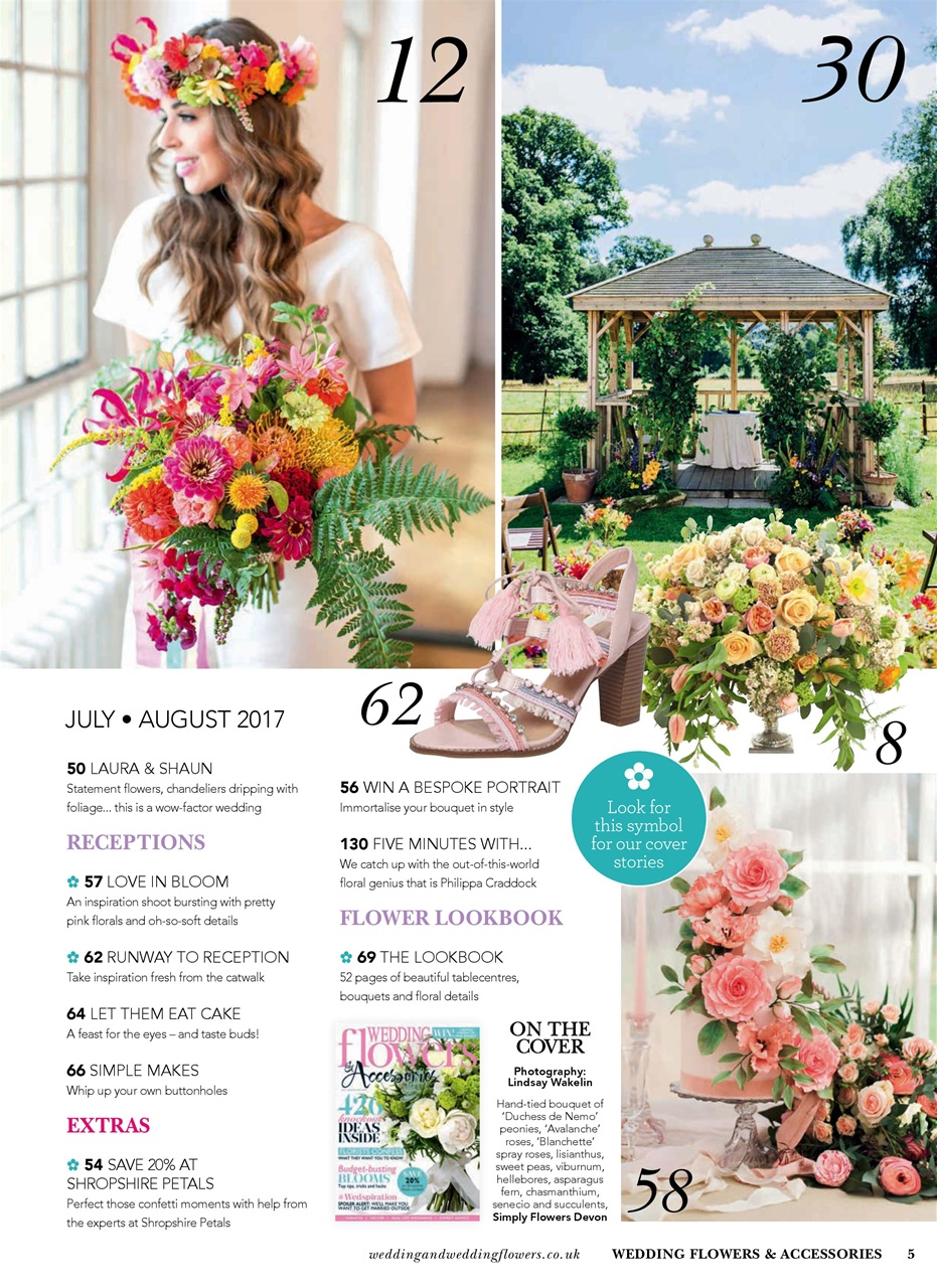 Wedding Flowers Magazine Preview Pages