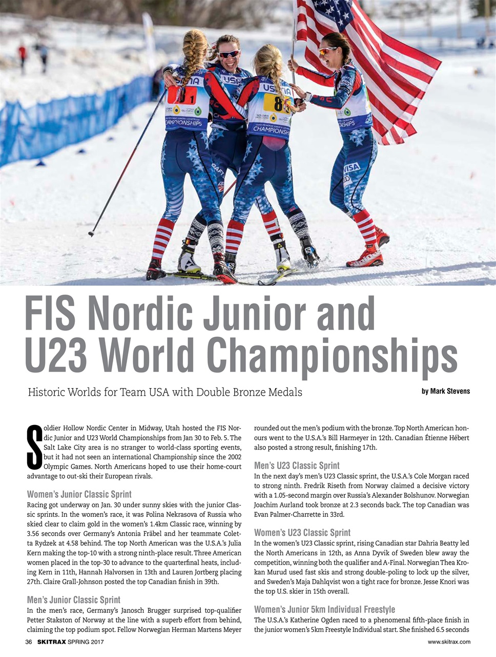 SkiTrax Preview Pages