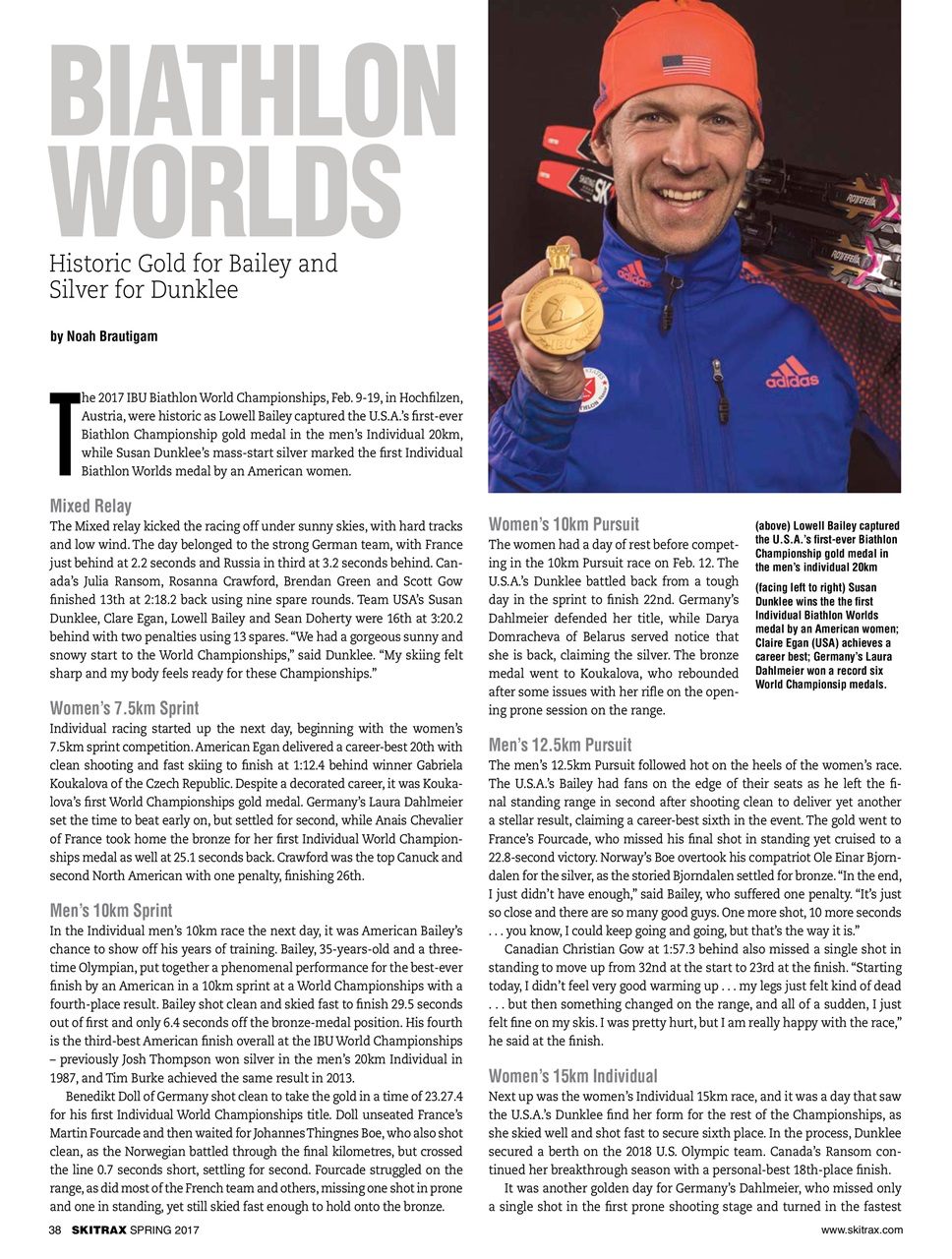 SkiTrax Preview Pages