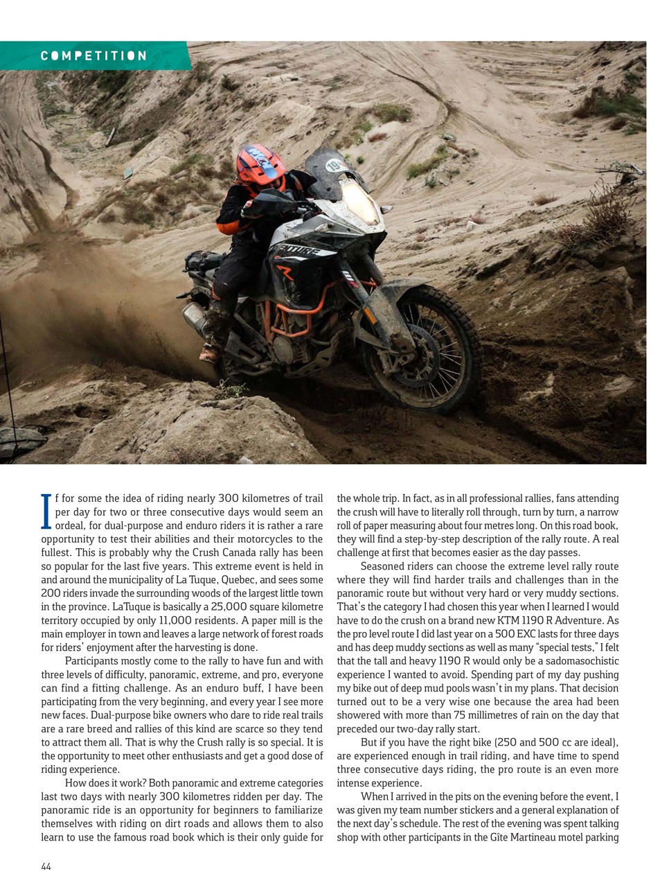 Cycle Canada Preview Pages