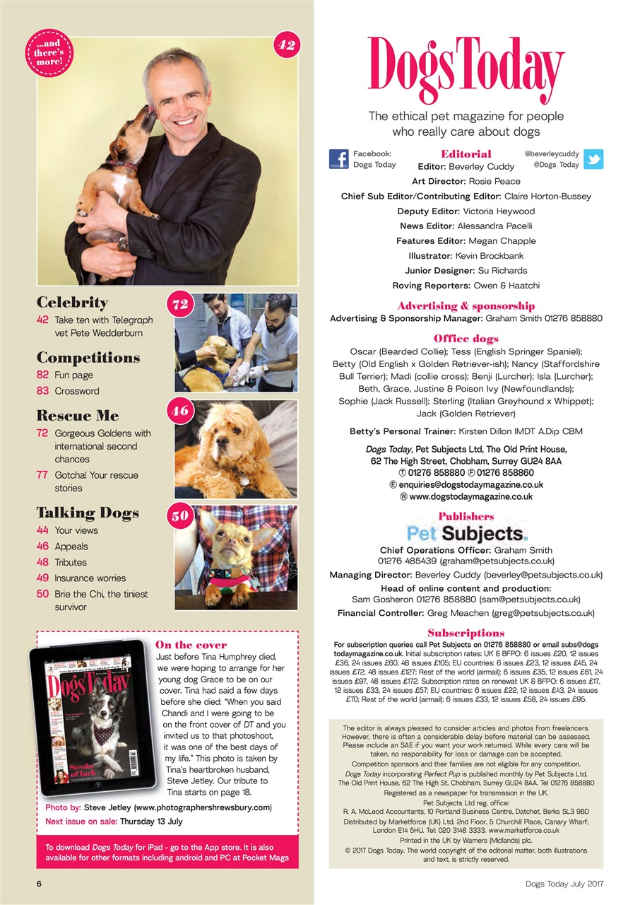 Dogs Today Magazine Preview Pages