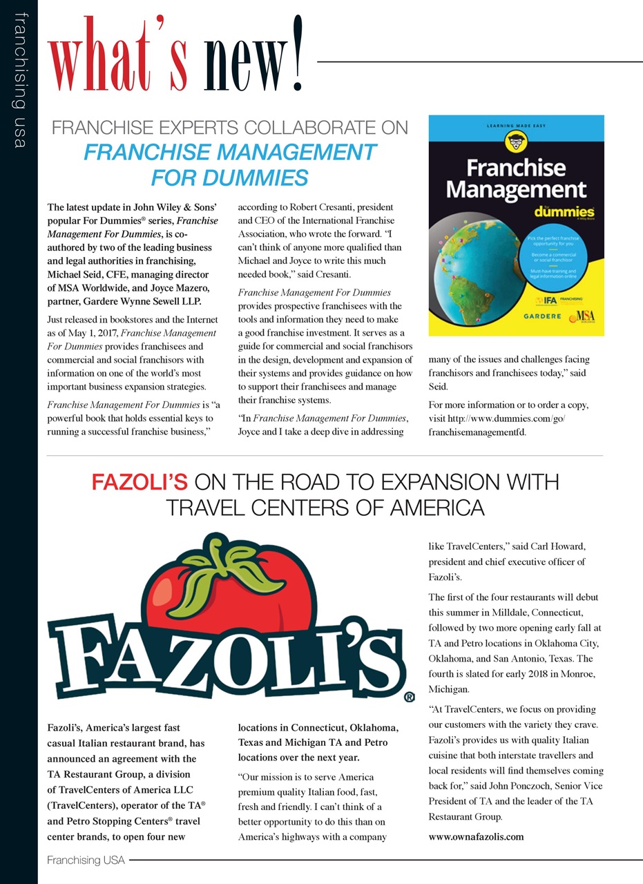Franchising USA Preview Pages