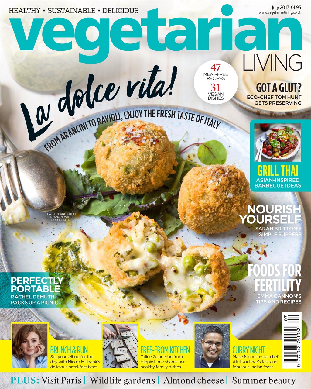 Vegetarian Living Preview Pages