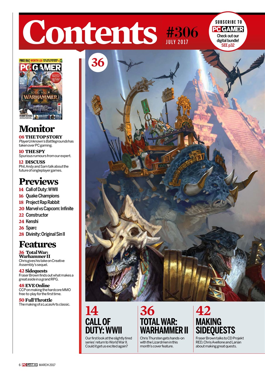PC Gamer (UK Edition) Preview Pages