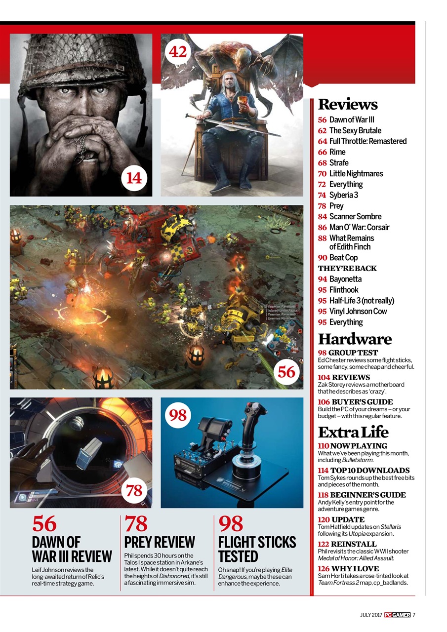 PC Gamer (UK Edition) Preview Pages