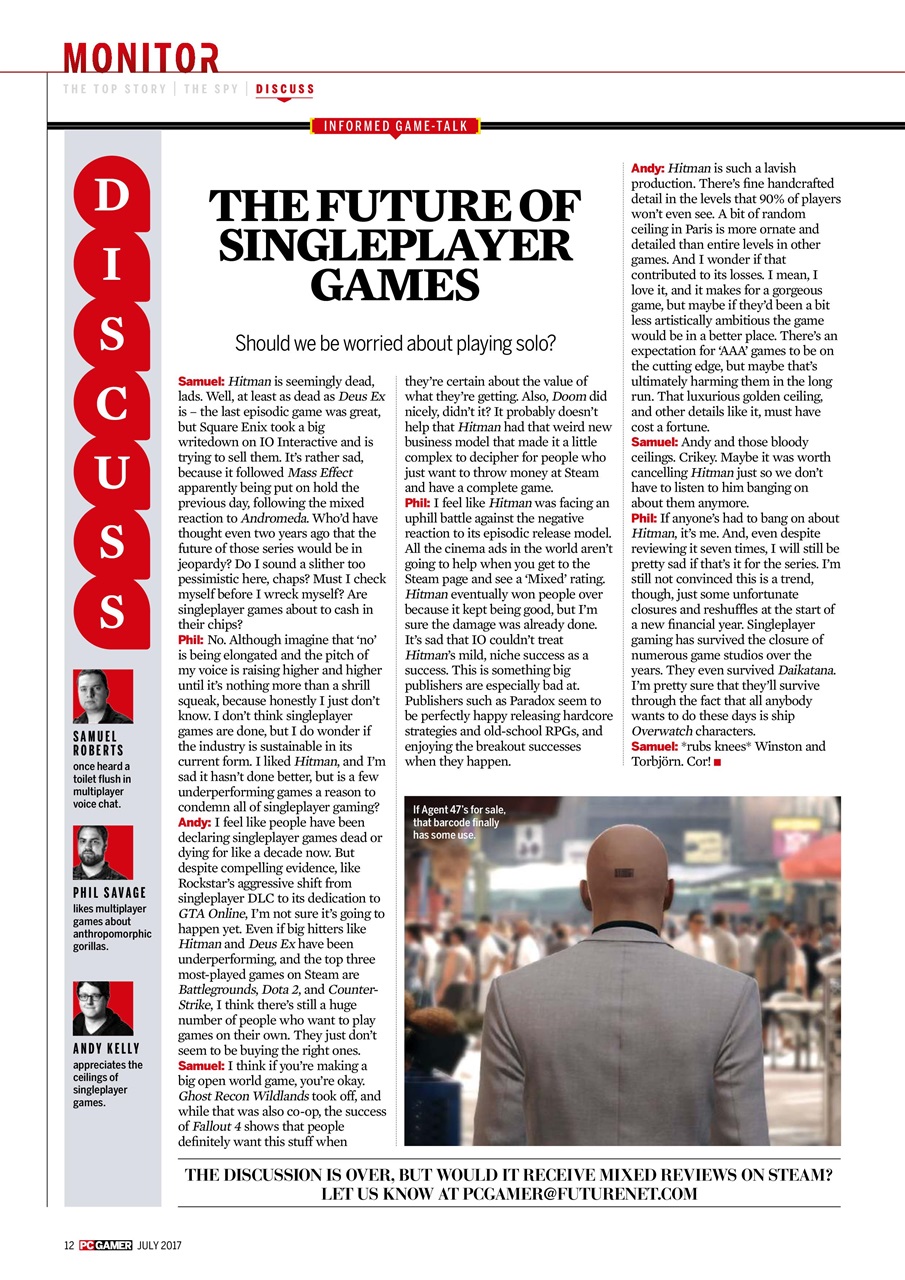 PC Gamer (UK Edition) Preview Pages
