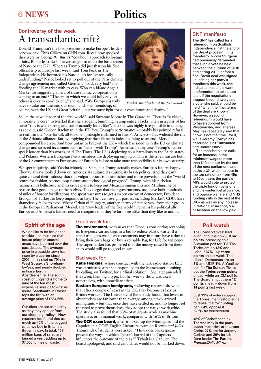 The Week Preview Pages