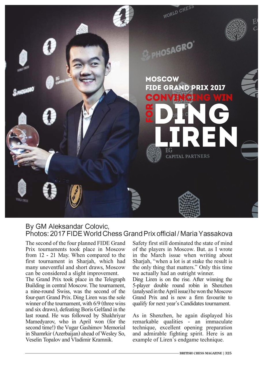 British Chess Magazine Preview Pages