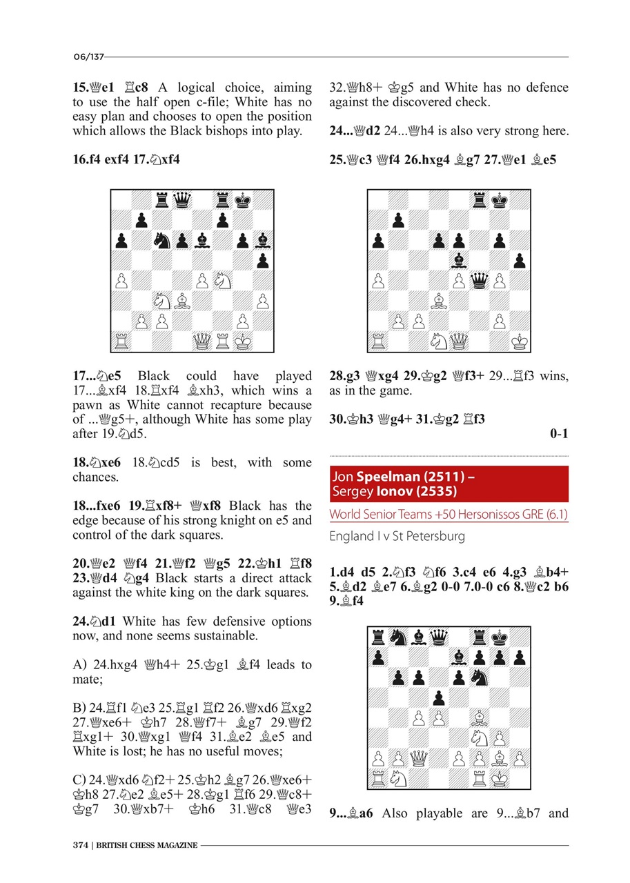 British Chess Magazine Preview Pages