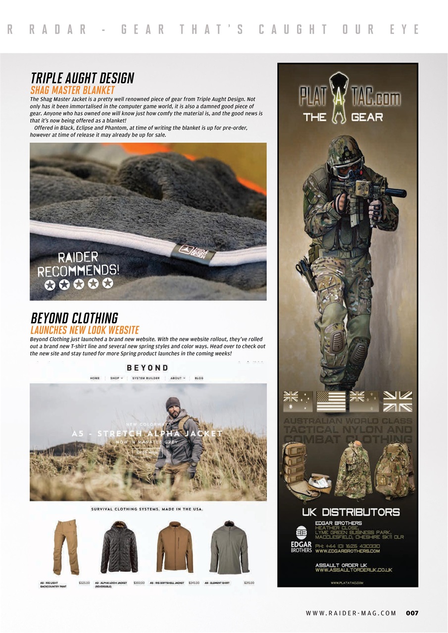 Raider Preview Pages