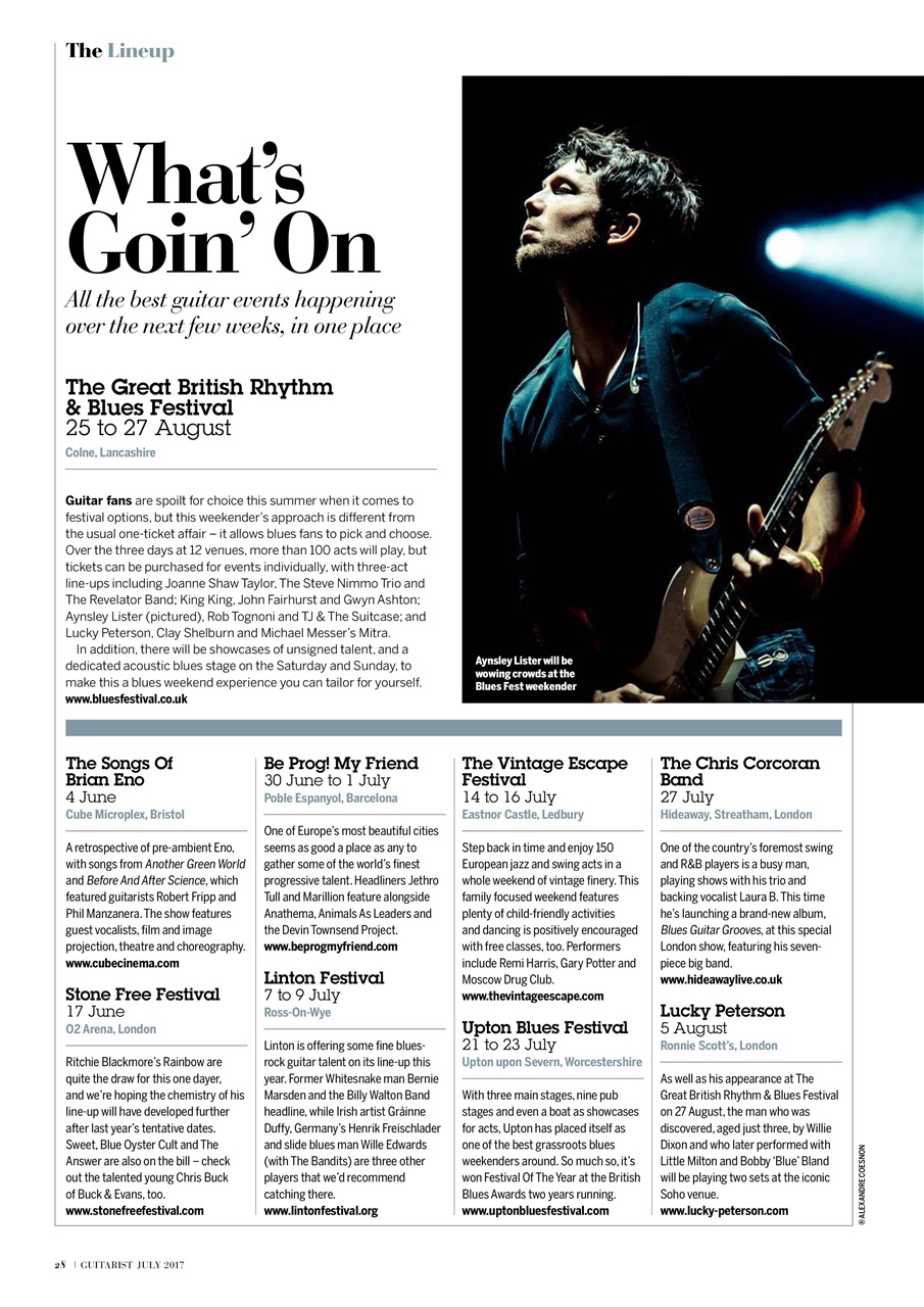 Guitarist Preview Pages