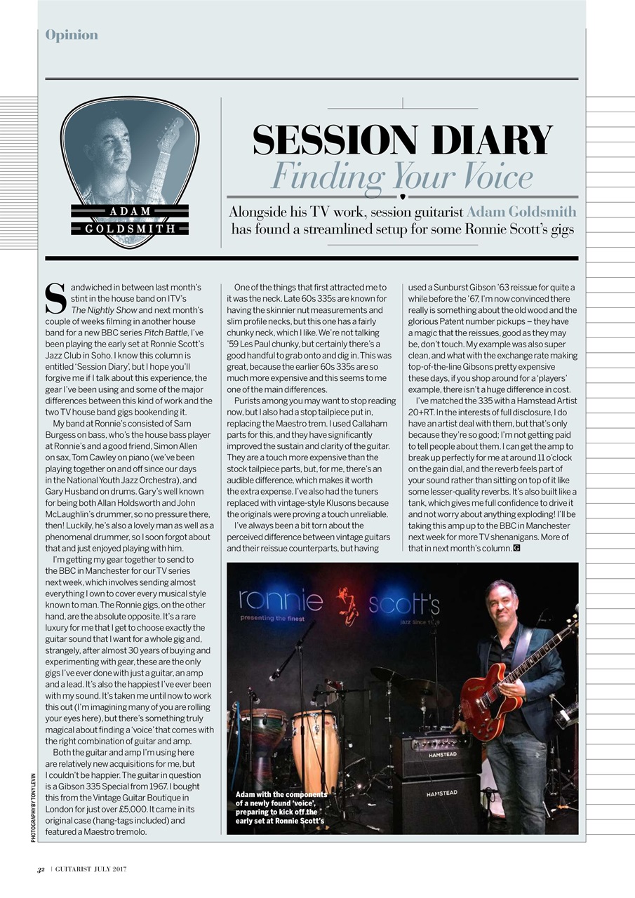 Guitarist Preview Pages