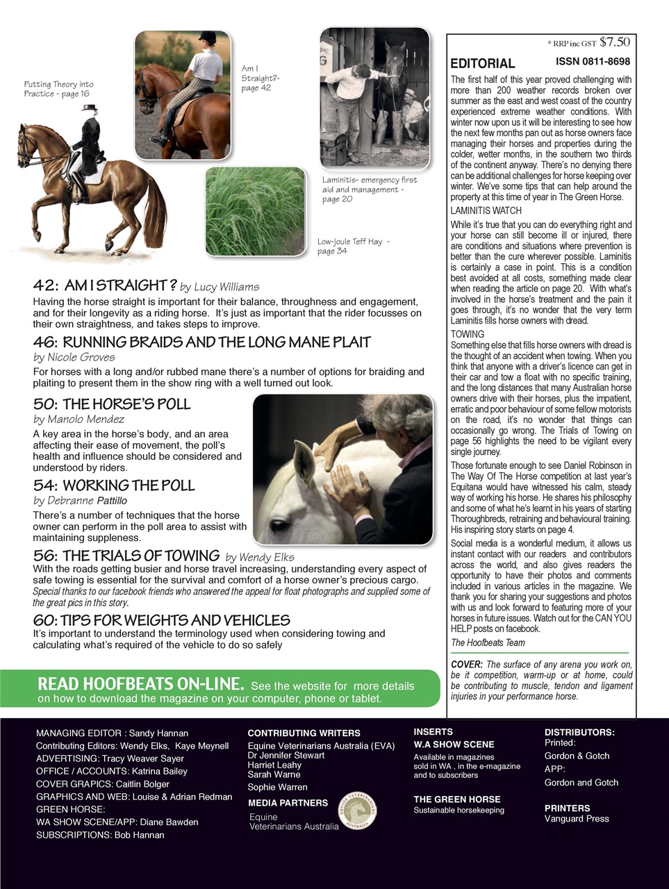 Hoofbeats Preview Pages