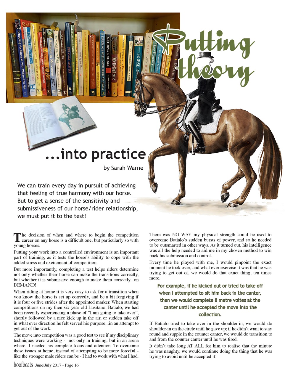 Hoofbeats Preview Pages