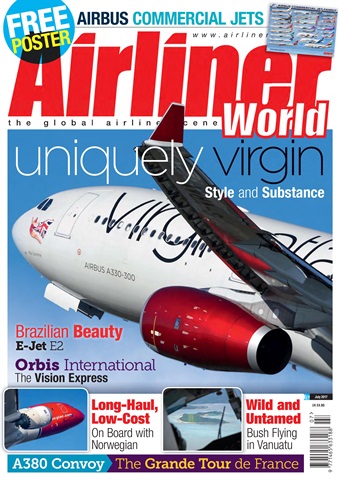 Airliner World issue  July 2017