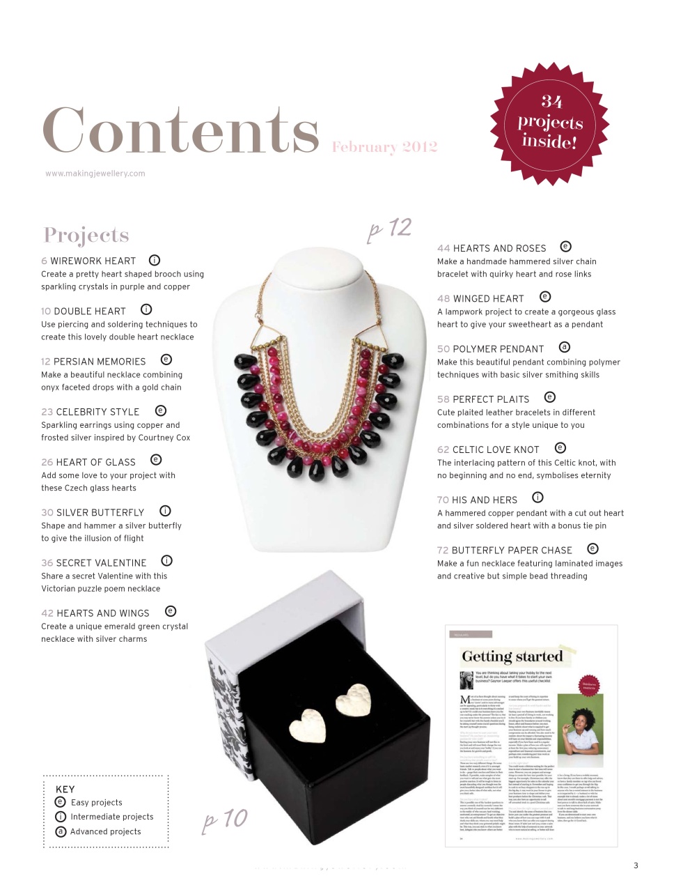 Making Jewellery Preview Pages