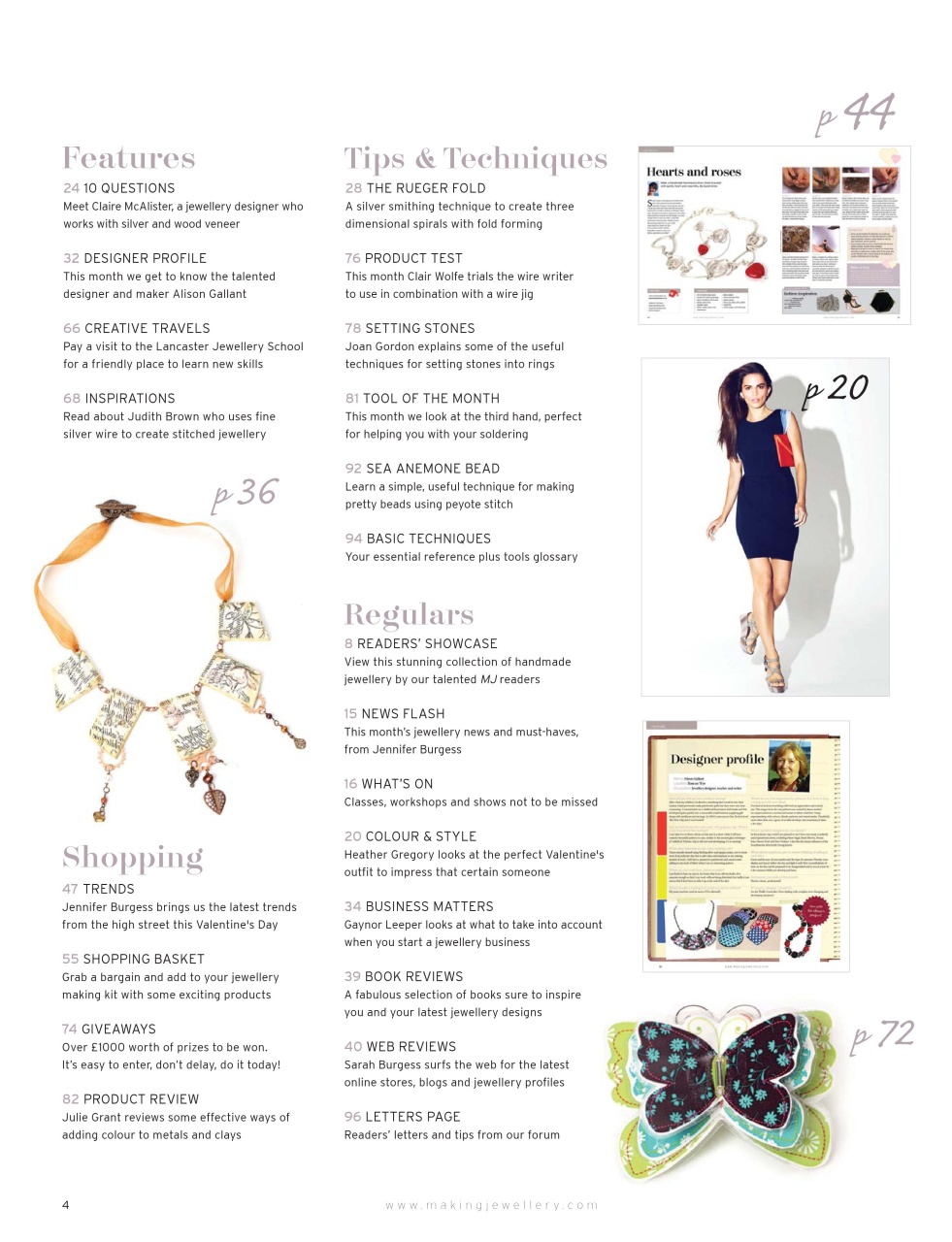 Making Jewellery Preview Pages