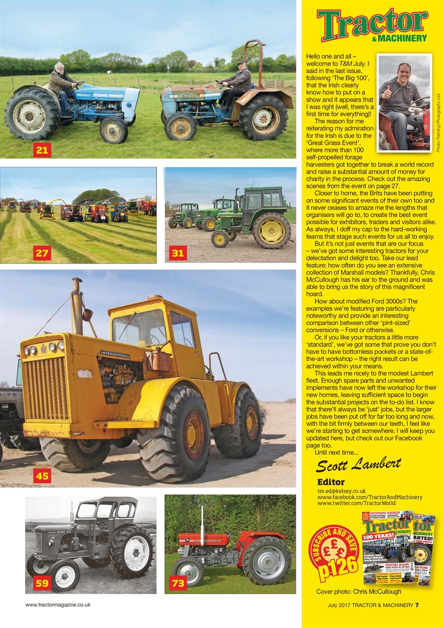 Tractor & Machinery Preview Pages