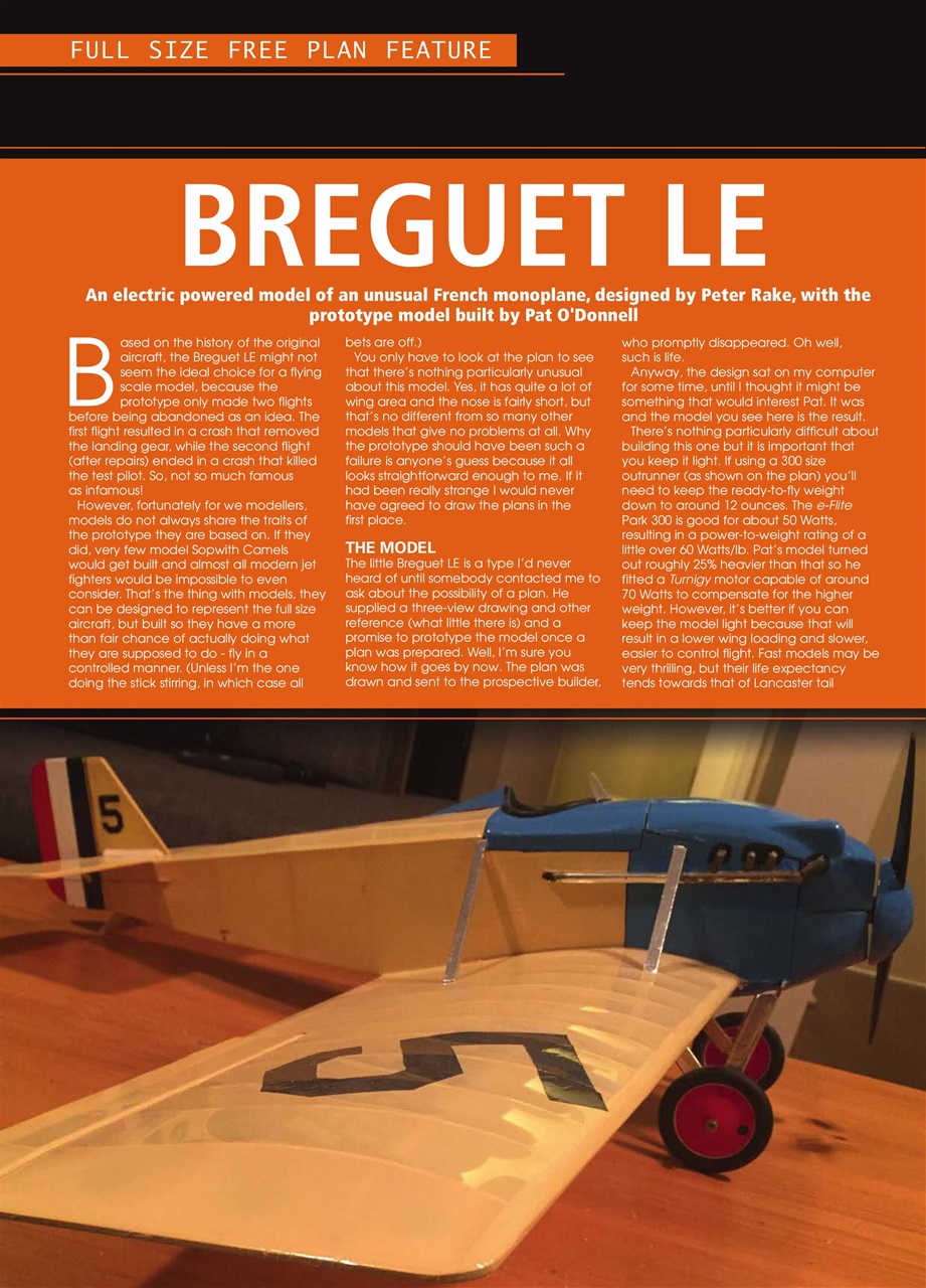 Flying Scale Models Preview Pages