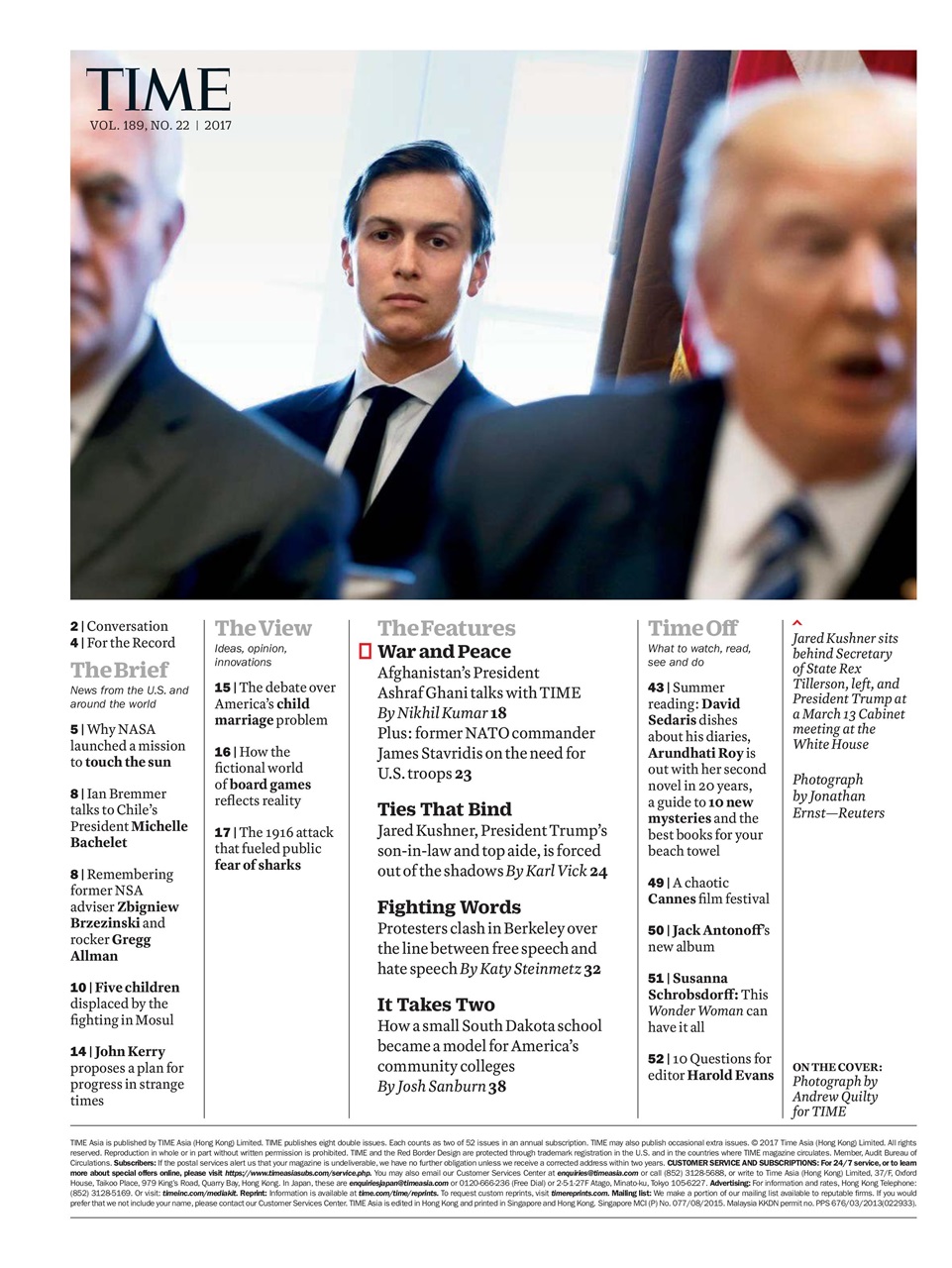 TIME Magazine Europe Preview Pages