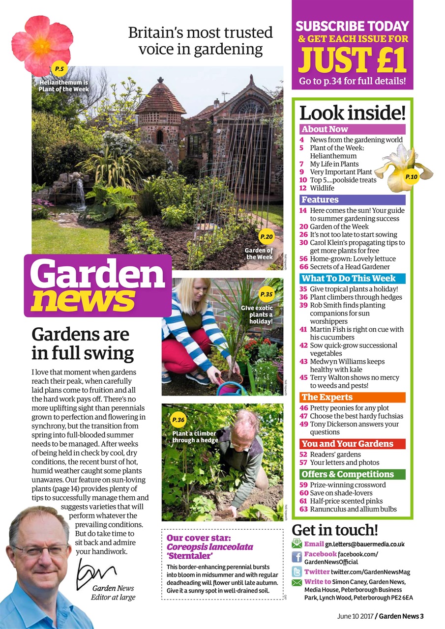 Garden News Preview Pages
