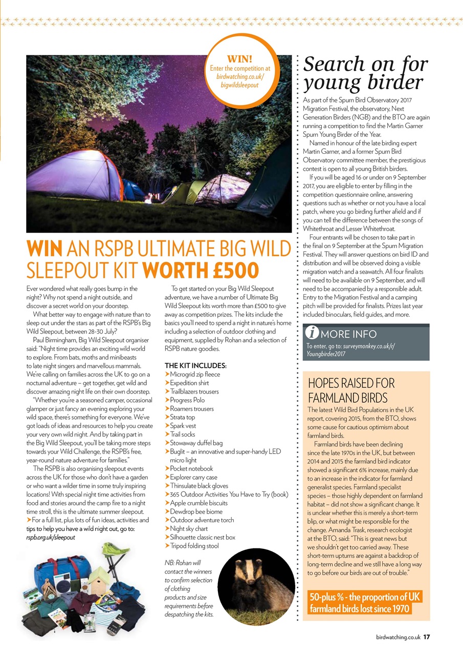 Bird Watching Preview Pages