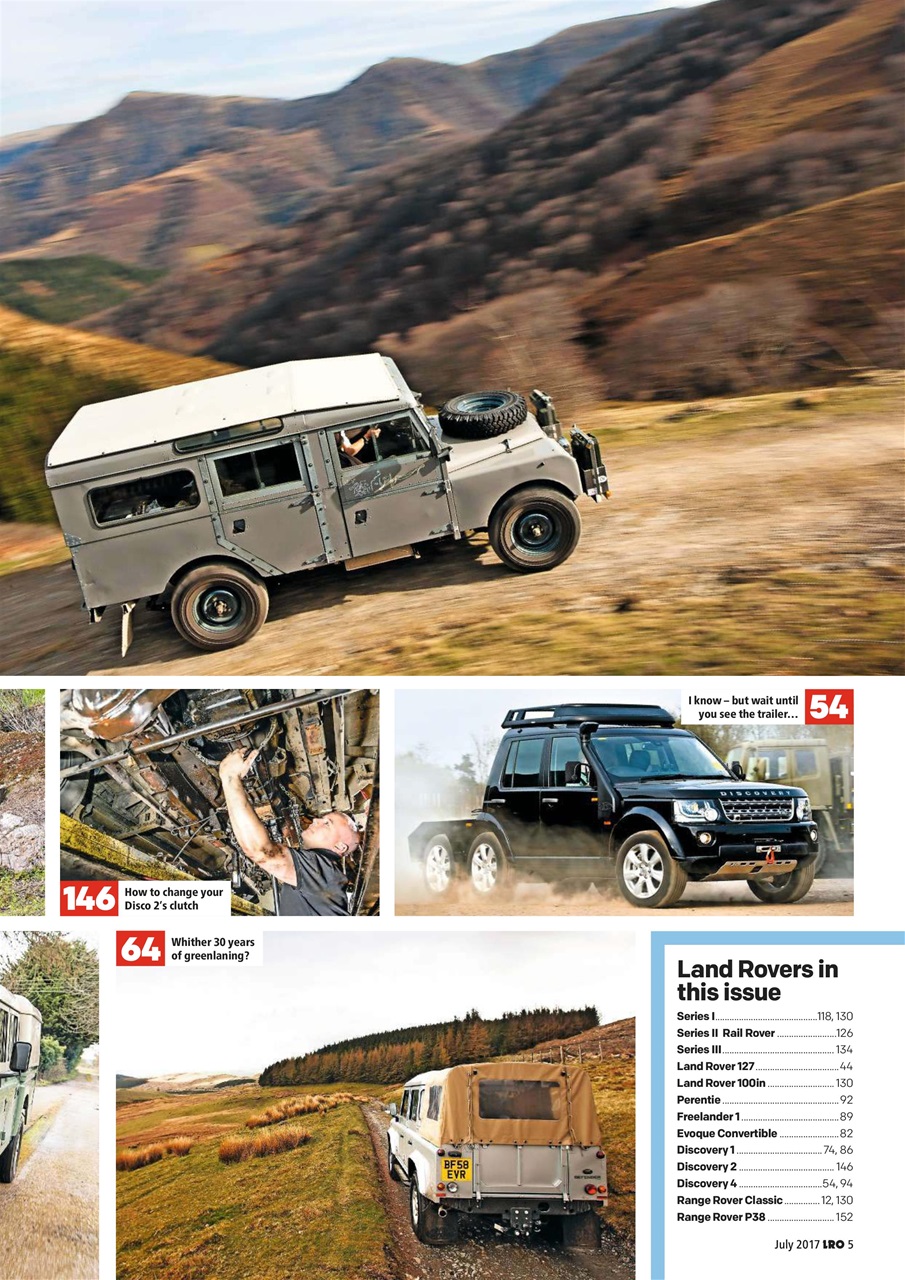 Land Rover Owner Preview Pages