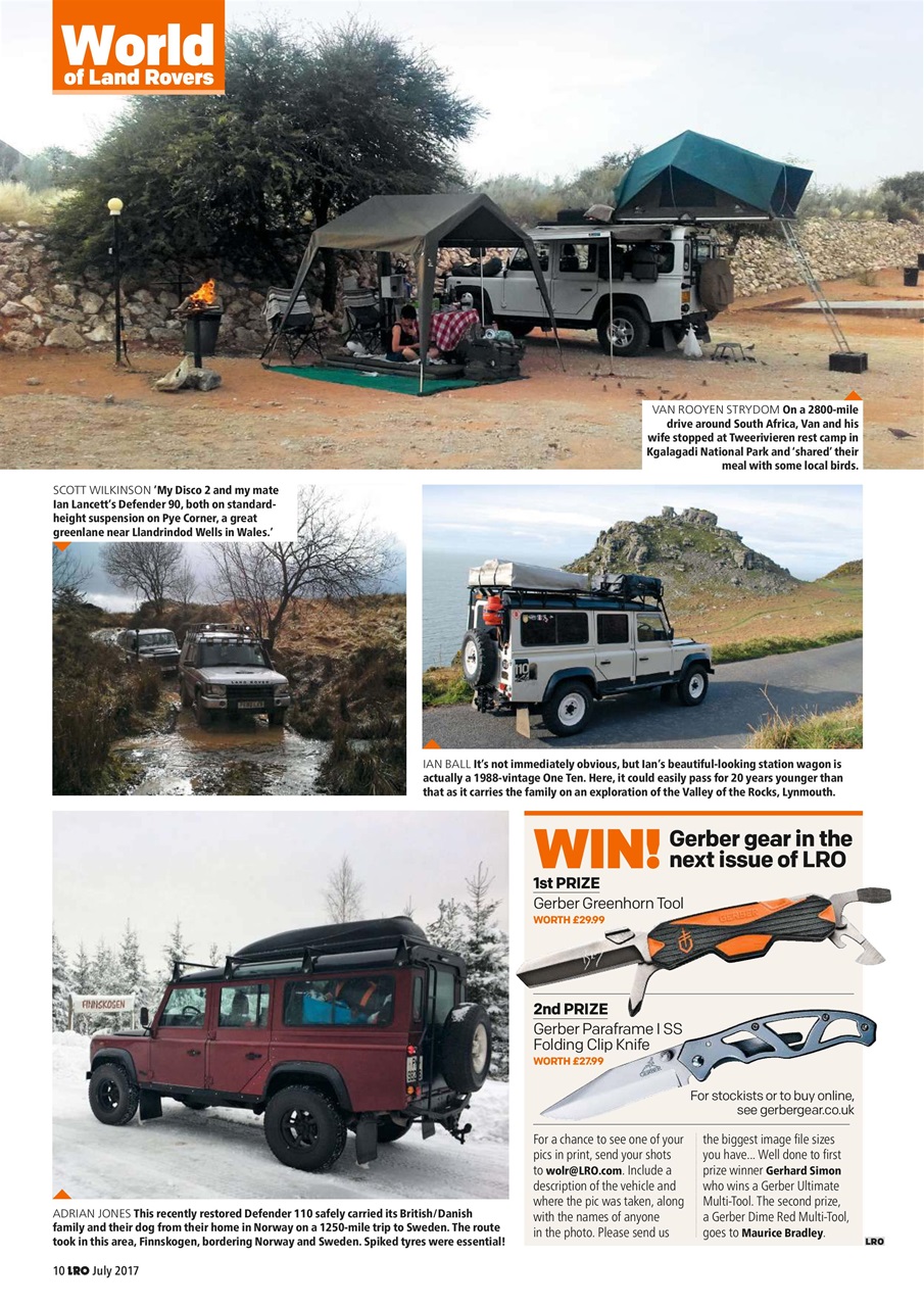 Land Rover Owner Preview Pages