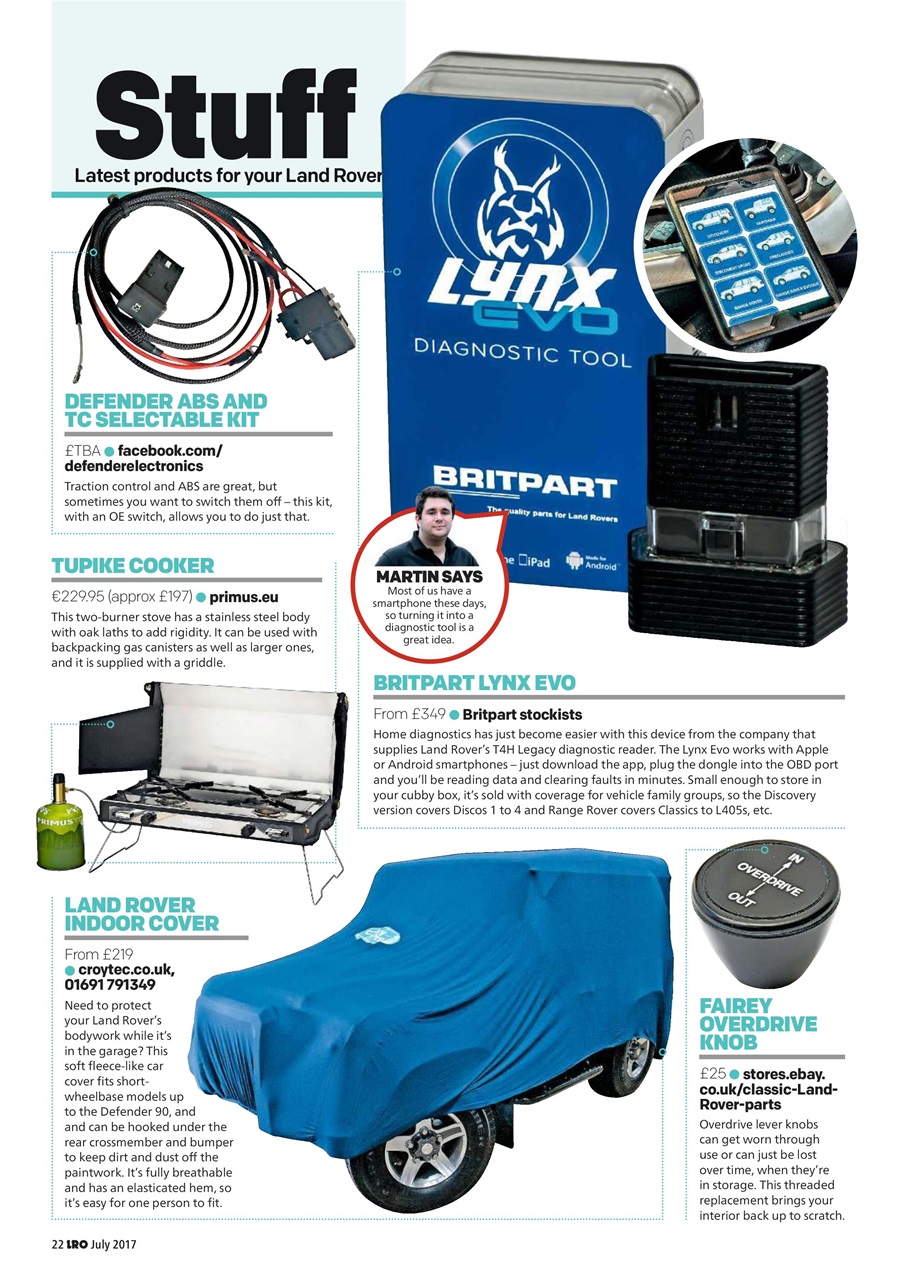 Land Rover Owner Preview Pages