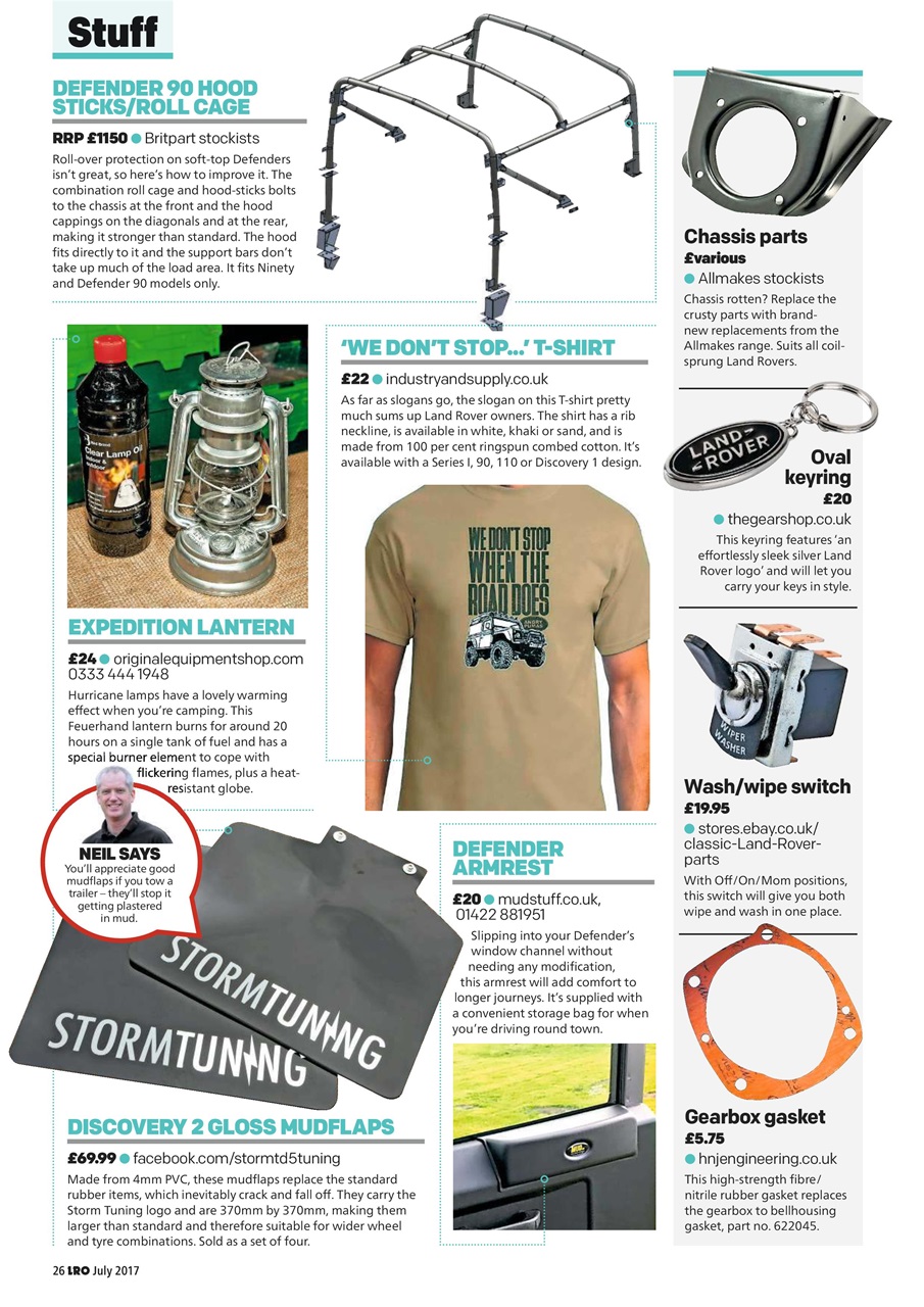 Land Rover Owner Preview Pages