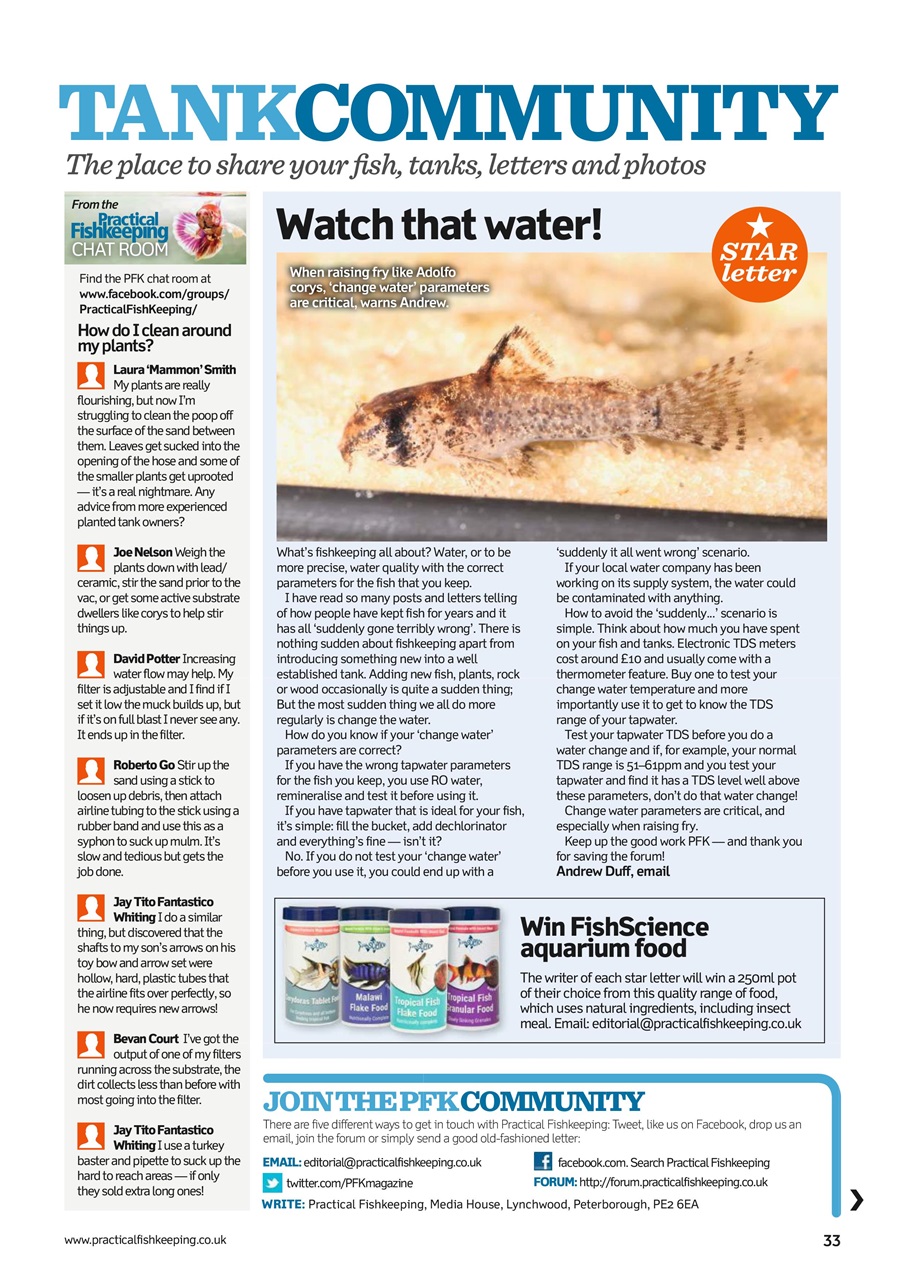 Practical Fishkeeping Preview Pages