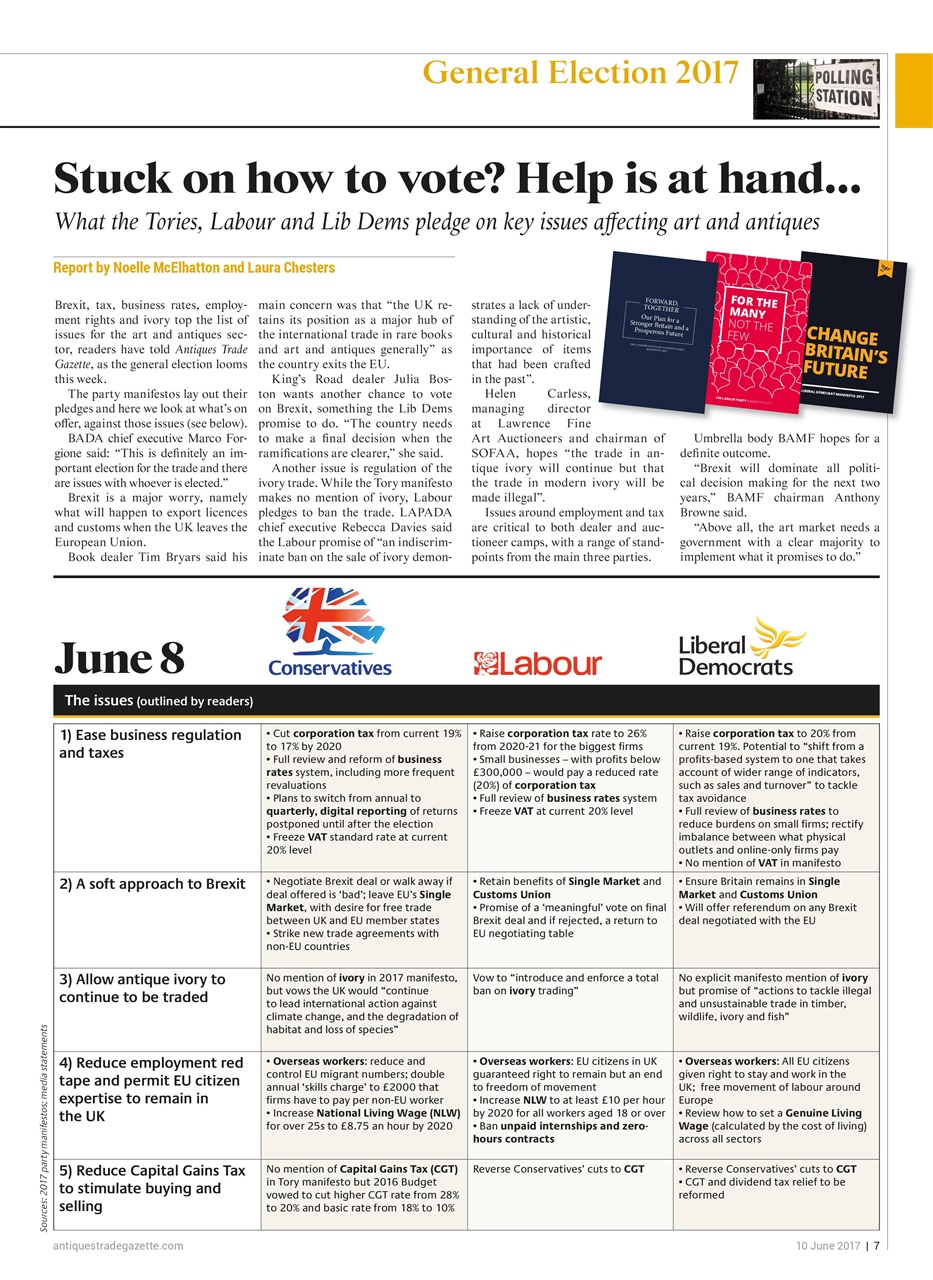 Antiques Trade Gazette Preview Pages