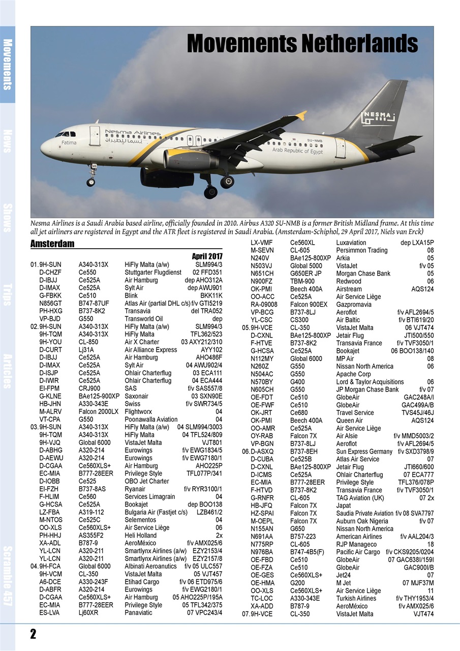 Scramble Magazine Preview Pages