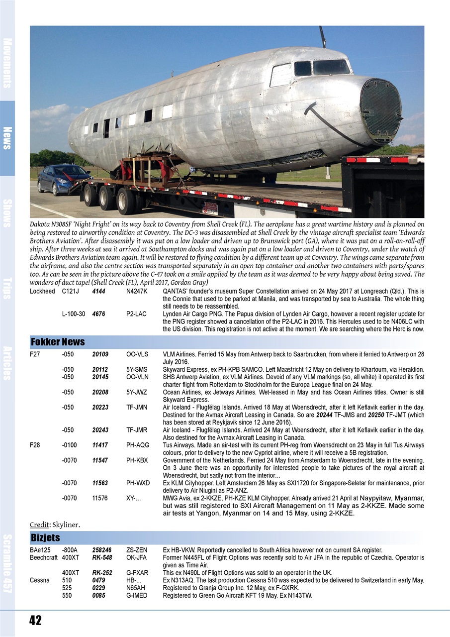 Scramble Magazine Preview Pages