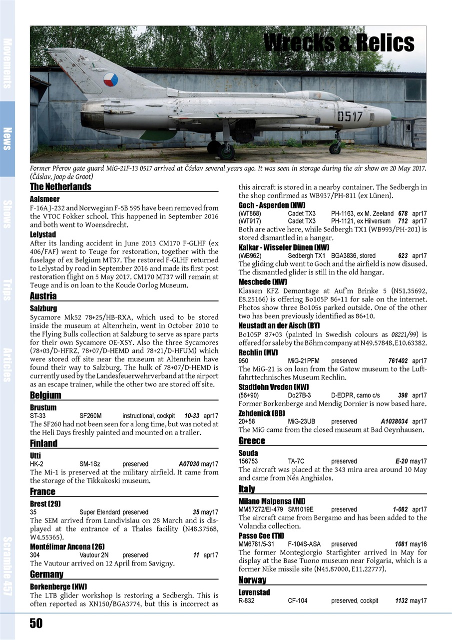 Scramble Magazine Preview Pages