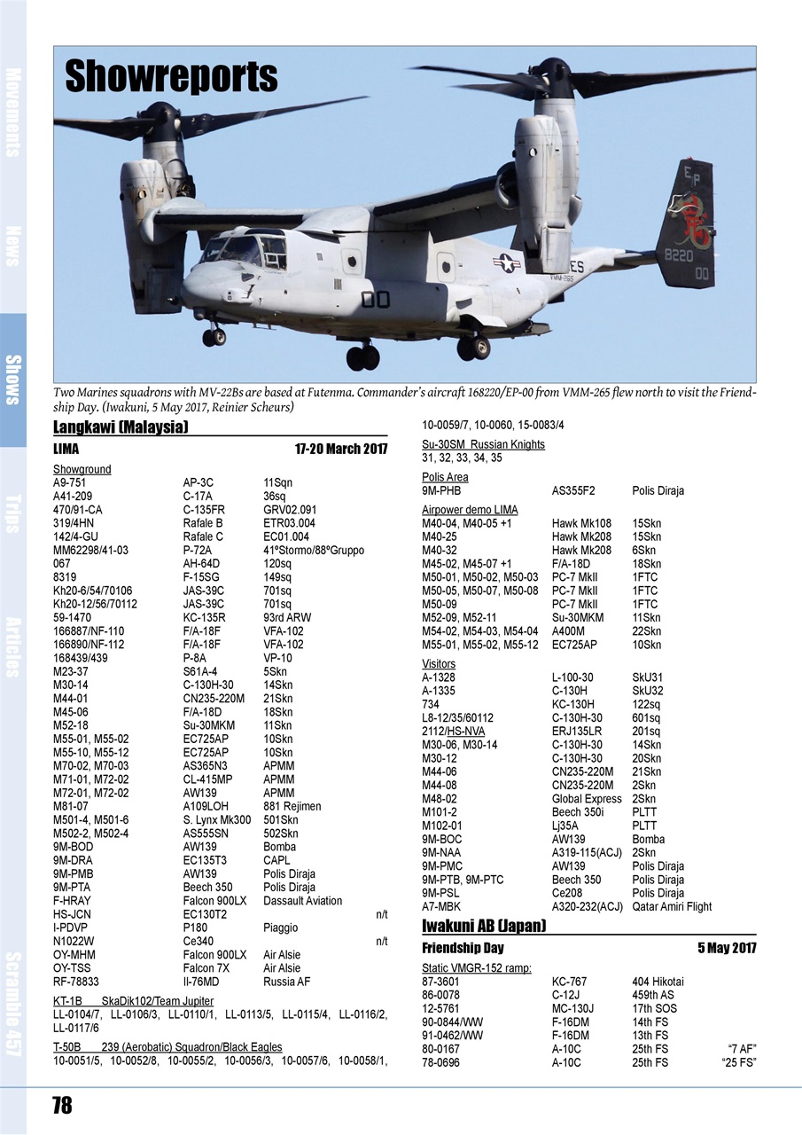 Scramble Magazine Preview Pages