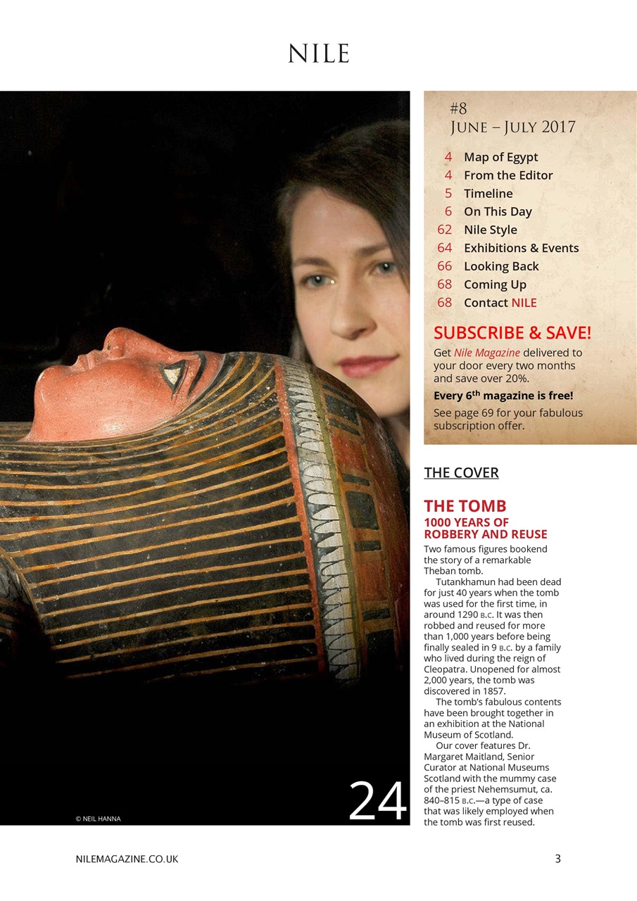 Nile Magazine Preview Pages