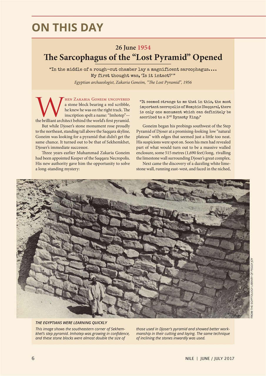 Nile Magazine Preview Pages