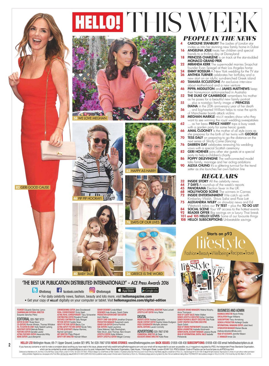 Hello! Magazine Preview Pages