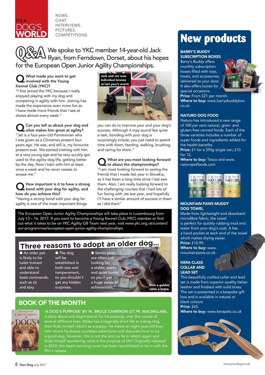 Your Dog Preview Pages