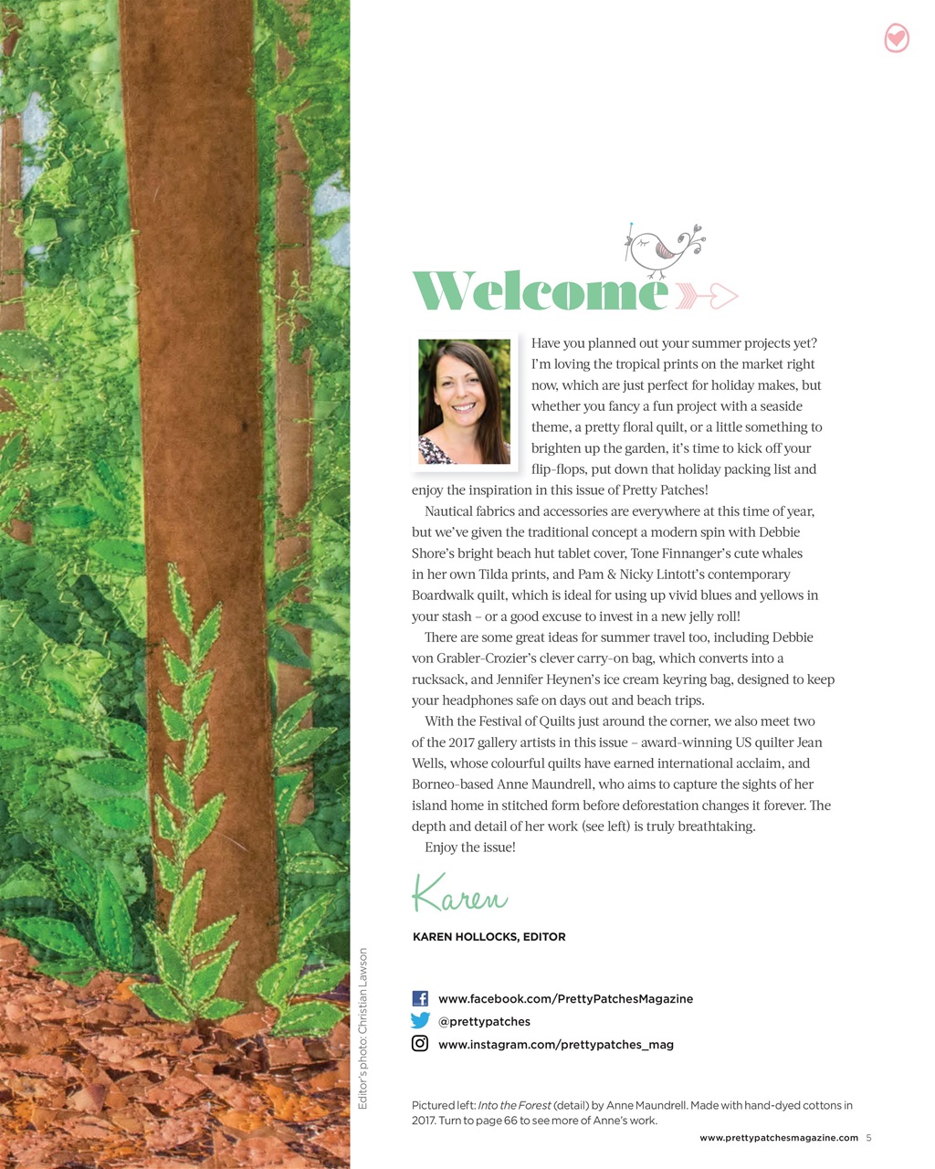 Pretty Patches Magazine Preview Pages