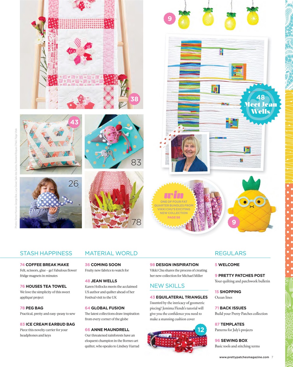 Pretty Patches Magazine Preview Pages