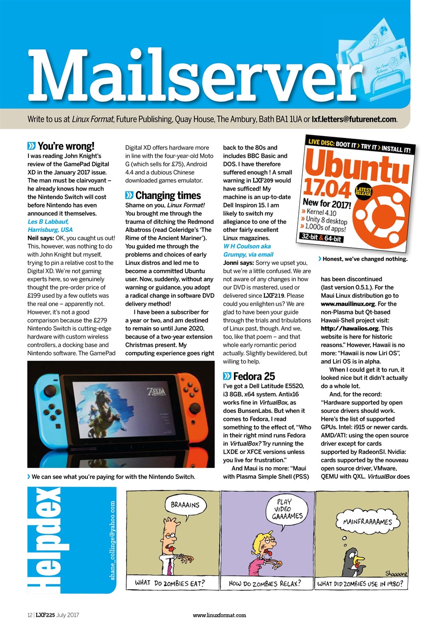 Linux Format Preview Pages